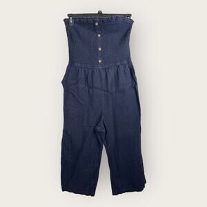 Abercrombie & Fitch Navy Jumpsuit
